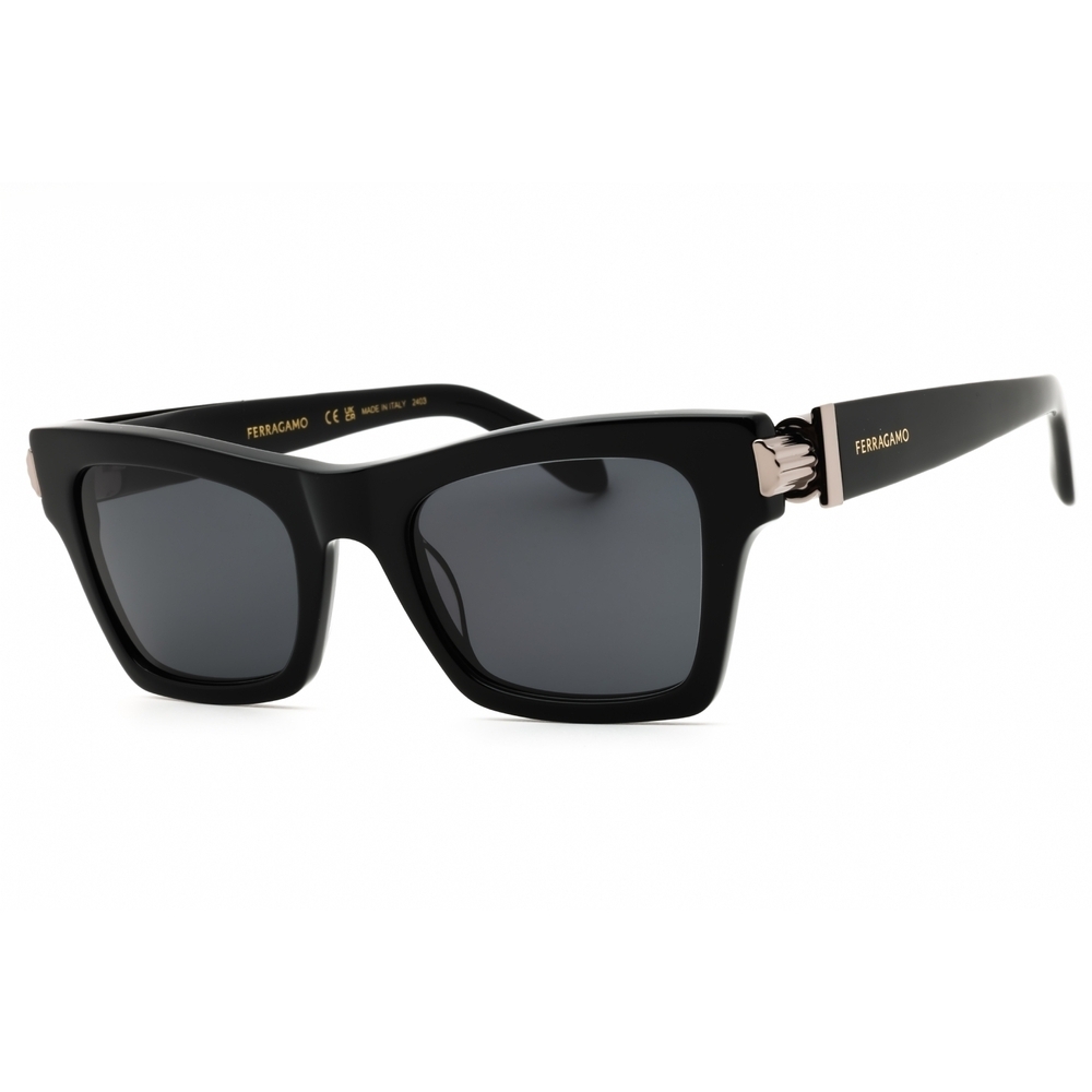 Salvatore Ferragamo SF2013S Sunglasses Black Acetate Cat-Eye